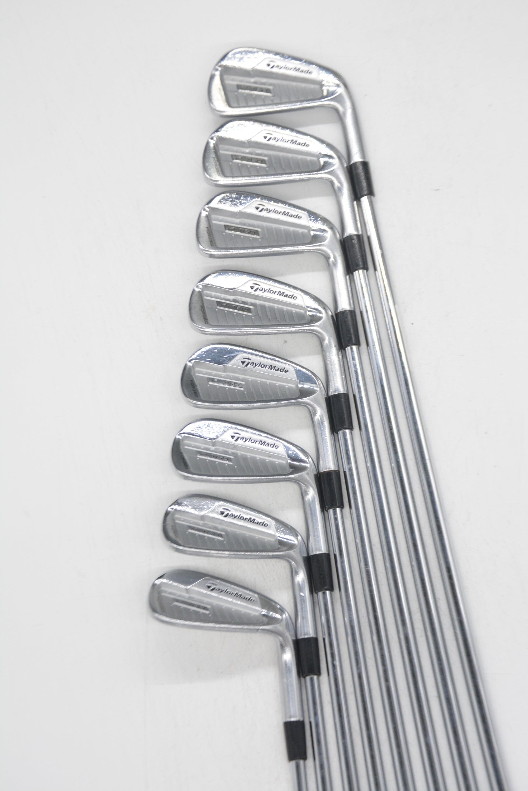 TaylorMade P760 4-AW Iron Set S Flex Std Length Golf Clubs GolfRoots 