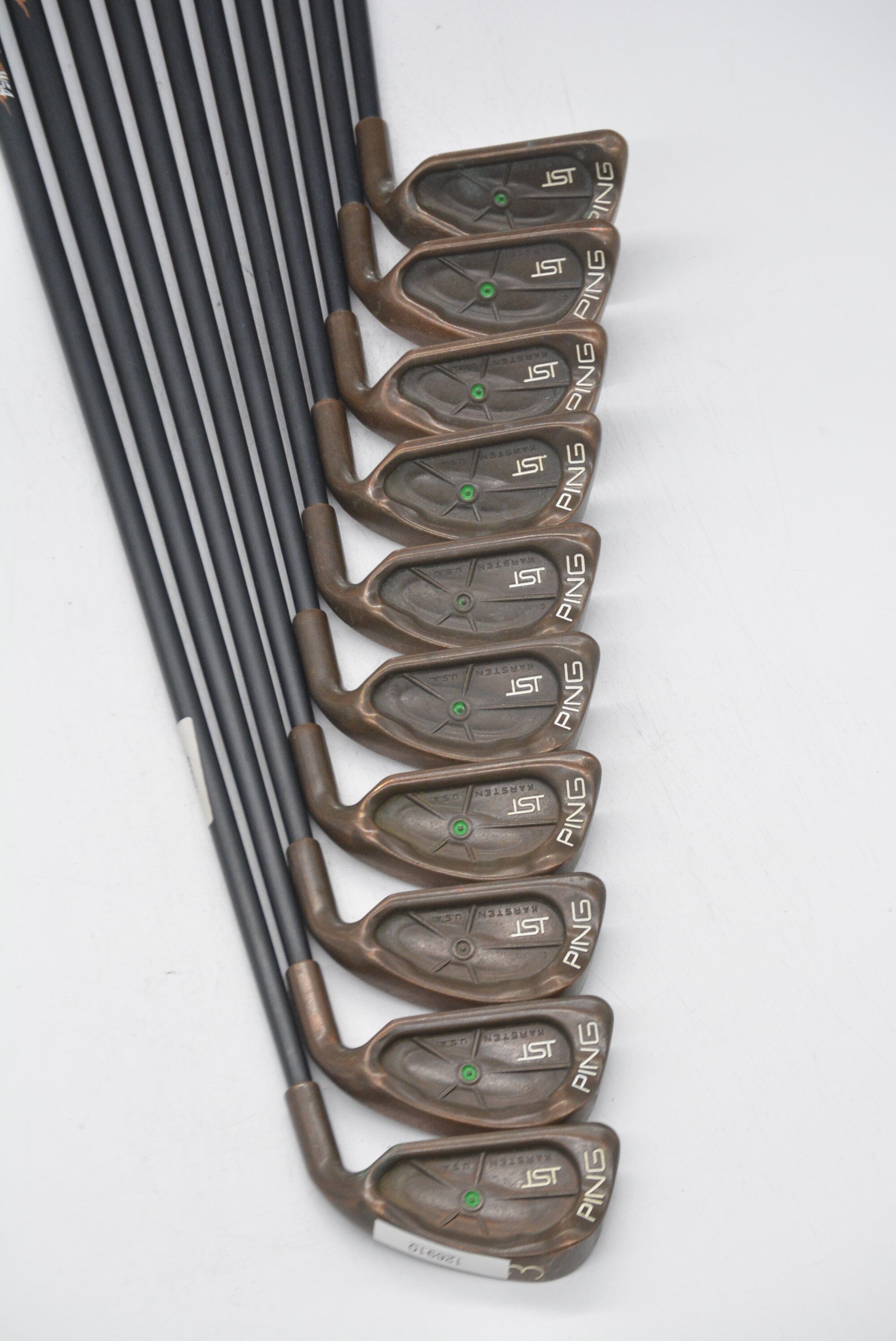Ping ISI Beryllium Copper 3-PW, SW-LW Iron Set S Flex -0.5" Golf Clubs GolfRoots 