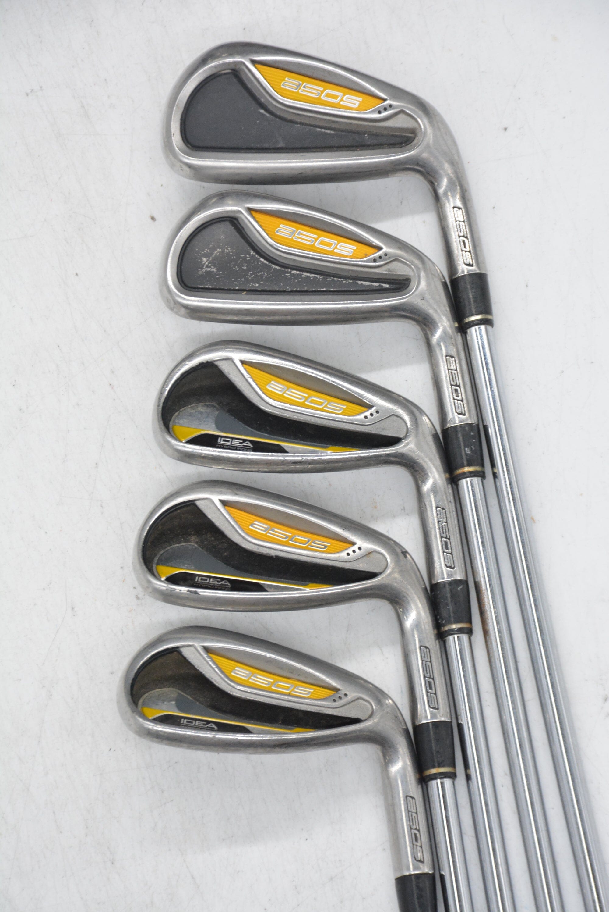 Adams Idea A5Os 6-PW Iron Set S Flex +0.5" Golf Clubs GolfRoots 