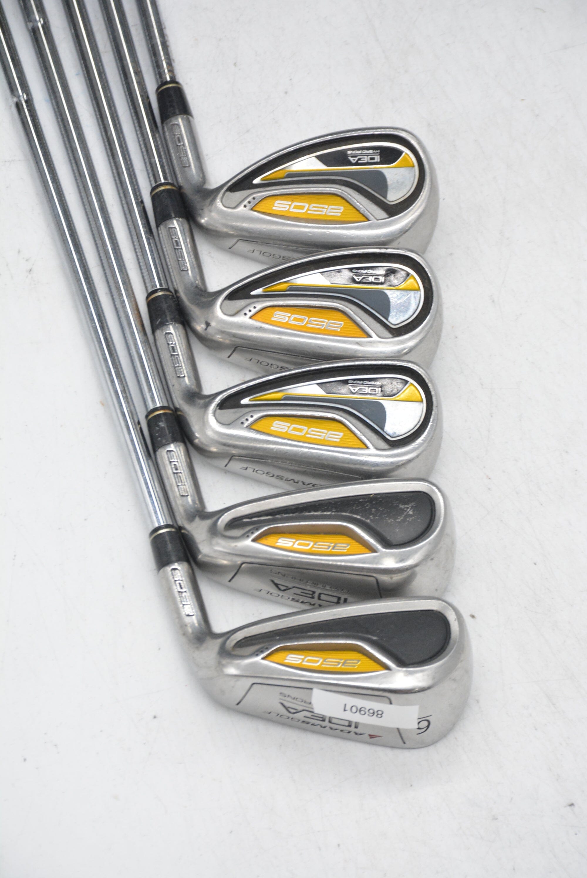 Adams Idea A5Os 6-PW Iron Set S Flex +0.5" Golf Clubs GolfRoots 