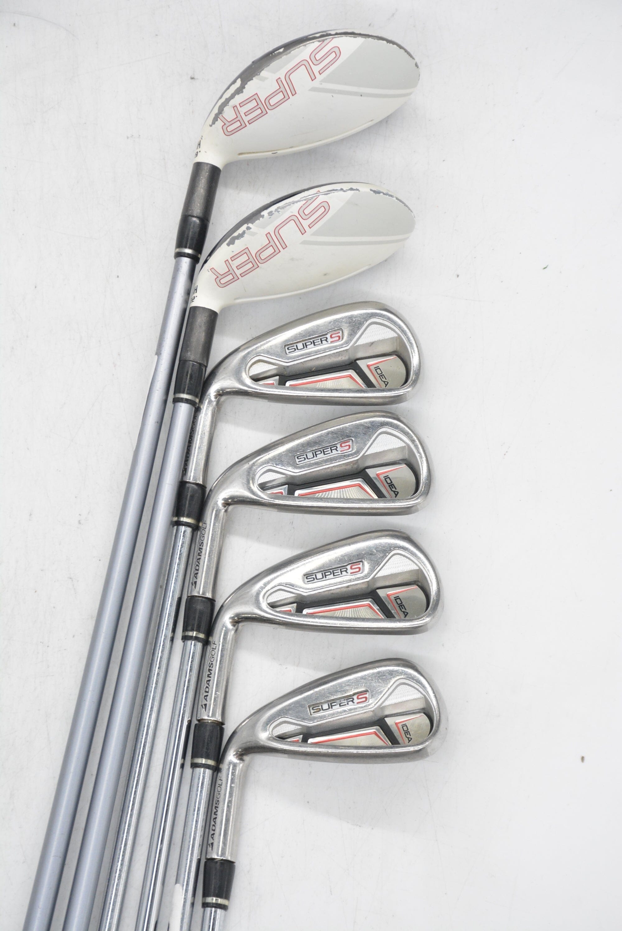 Lefty Adams Idea Super S 3H, 4H, 5-6, 8-9 Iron Set R Flex +0.75" Golf Clubs GolfRoots 