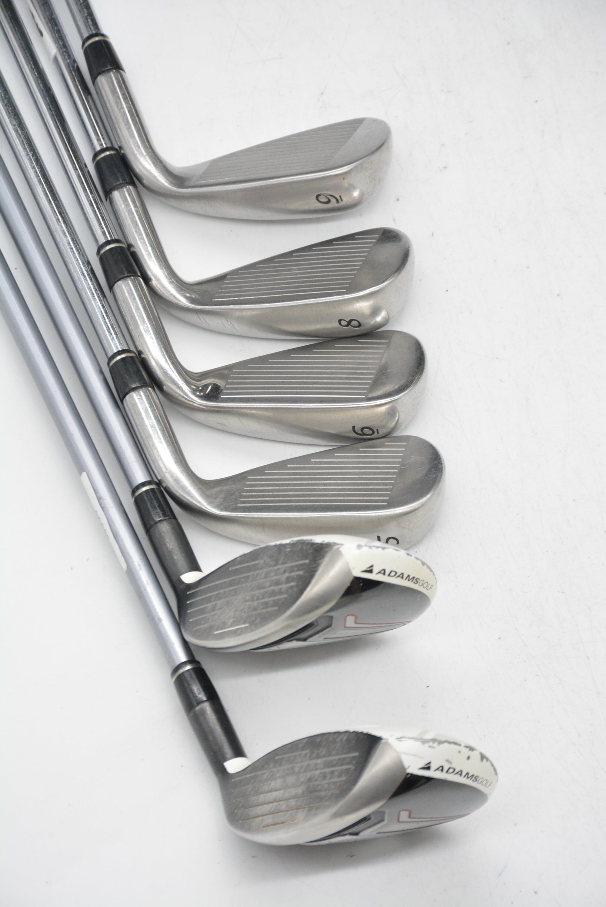 Lefty Adams Idea Super S 3H, 4H, 5-6, 8-9 Iron Set R Flex +0.75" Golf Clubs GolfRoots 