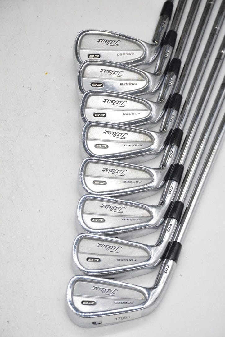 Lefty Titleist CB 710 Forged 3-PW Iron Set X Flex