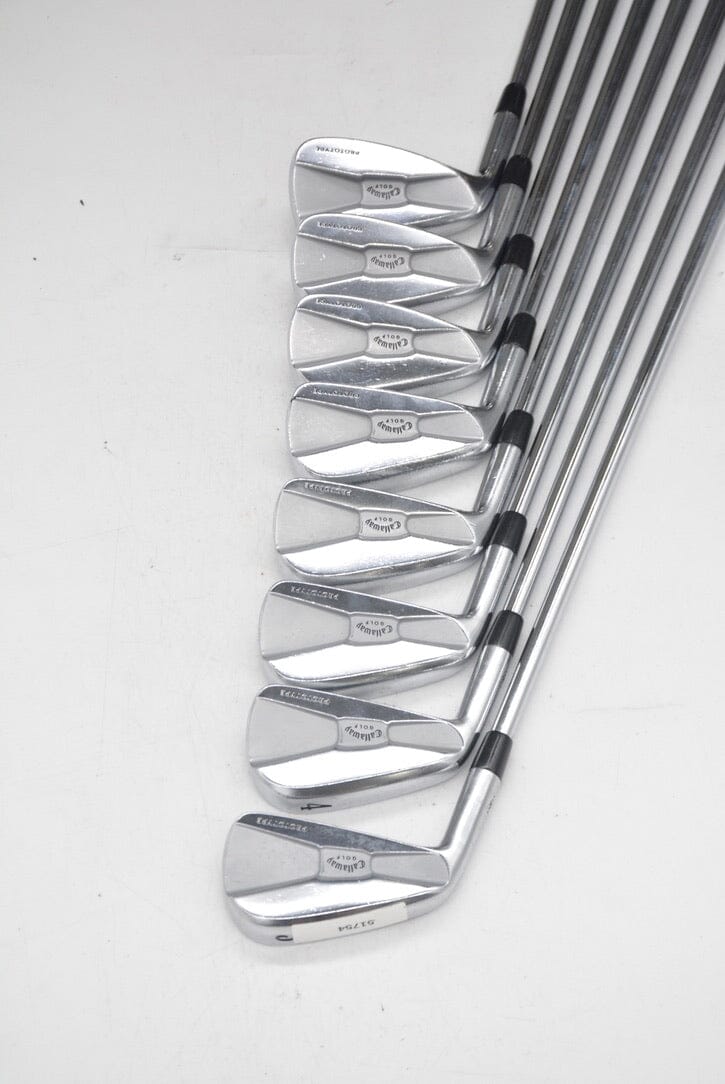 Lefty Callaway Tour Authentic X-Prototype 3-PW Iron Set S Flex -0.25" Golf Clubs GolfRoots 