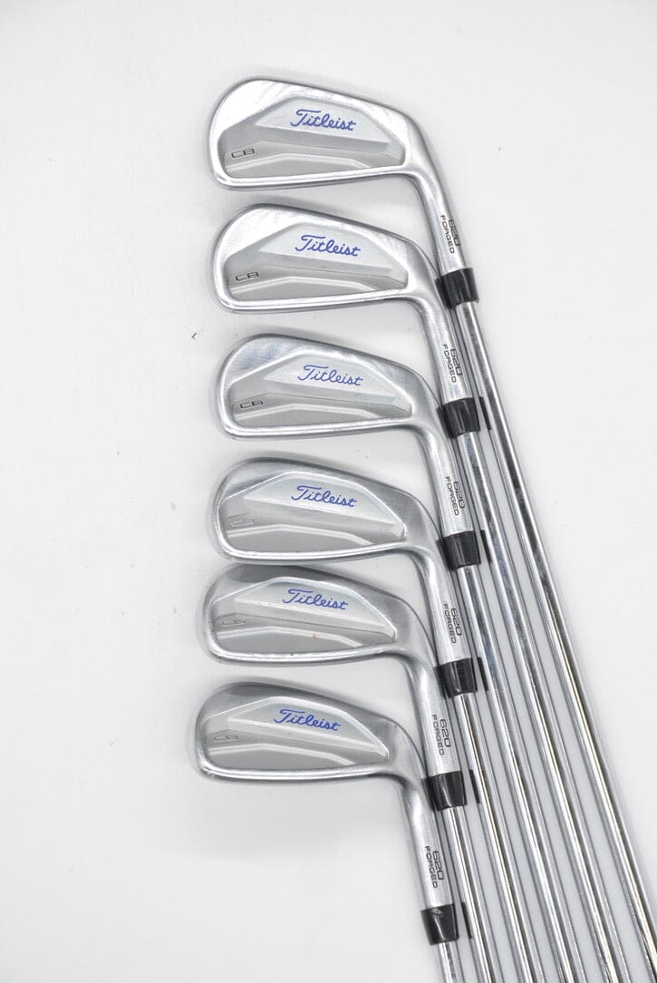 Titleist 620 CB 5-PW Iron Set X Flex +0.5" Golf Clubs GolfRoots 