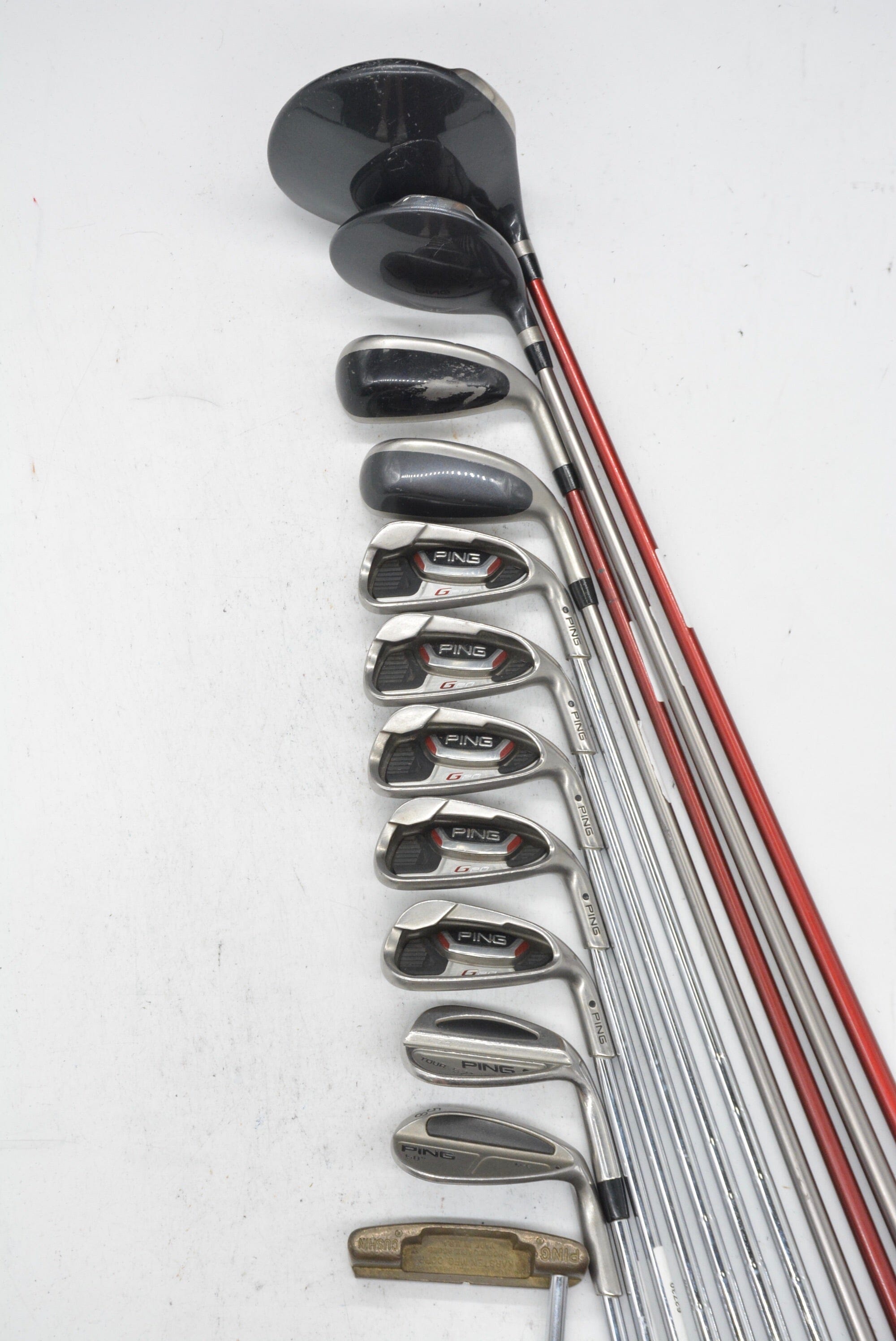 Ping G20 Mixed Full Set R Flex Std Length Golf Clubs GolfRoots 