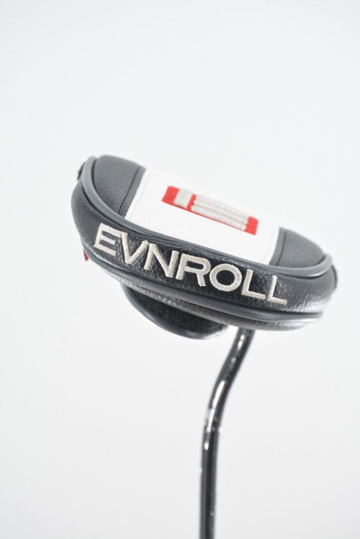 Evnroll Mallet Black and White Putter Headcover Golf Clubs GolfRoots 