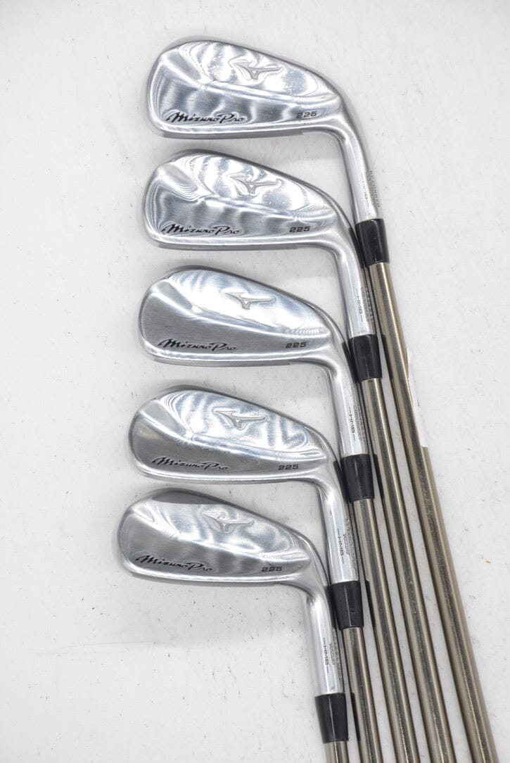 Mizuno Pro 225 6-PW Iron Set R Flex -0.5" Golf Clubs GolfRoots 