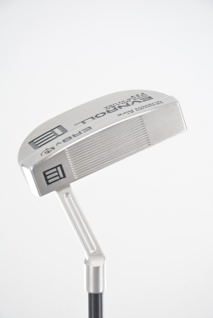 Evnroll ER8V1 Short Slant Tourmallet White Tourtac Putter 39.5" Golf Clubs GolfRoots 