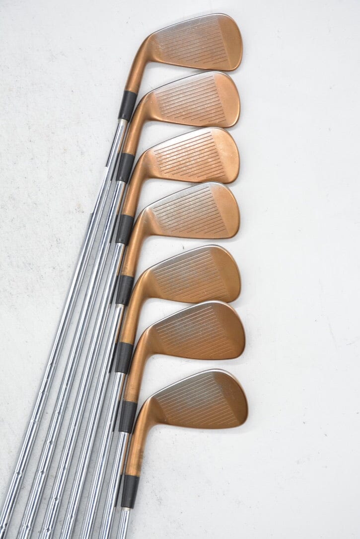 Cobra King Tour MIM Copper 4-PW Iron Set S Flex +0.25" Golf Clubs GolfRoots 