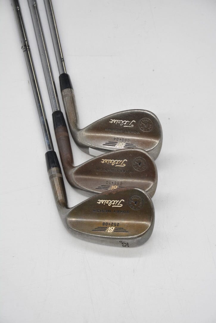 Titleist Vokey Oil Can 52, 56, 60, Degrees Wedge Set Wedge Flex