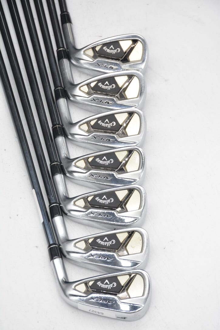 Callaway Apex 21 4-PW Iron Set R Flex -0.25" Golf Clubs GolfRoots 