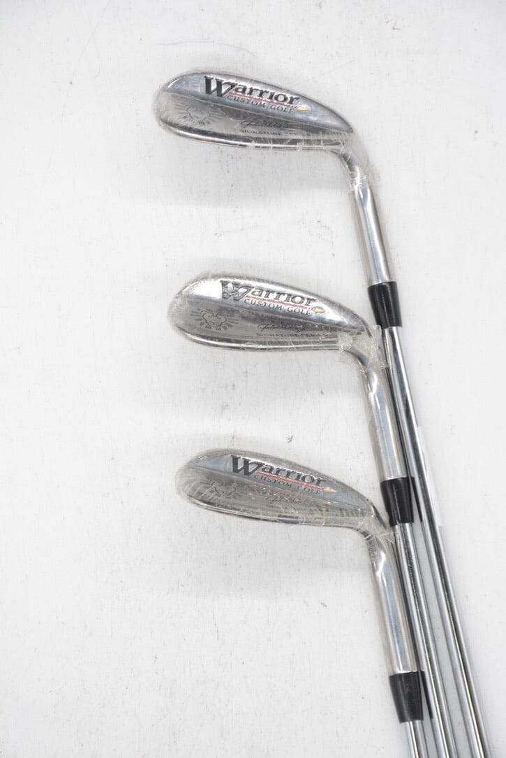 NEW Warrior Signature Series 52, 56, 60 Degree Wedge Set Wedge Flex Golf Clubs GolfRoots 