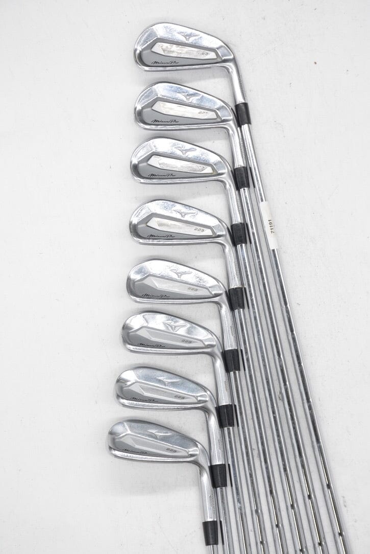 Mizuno Pro 223 4-AW Iron Set X Flex +1" Golf Clubs GolfRoots 