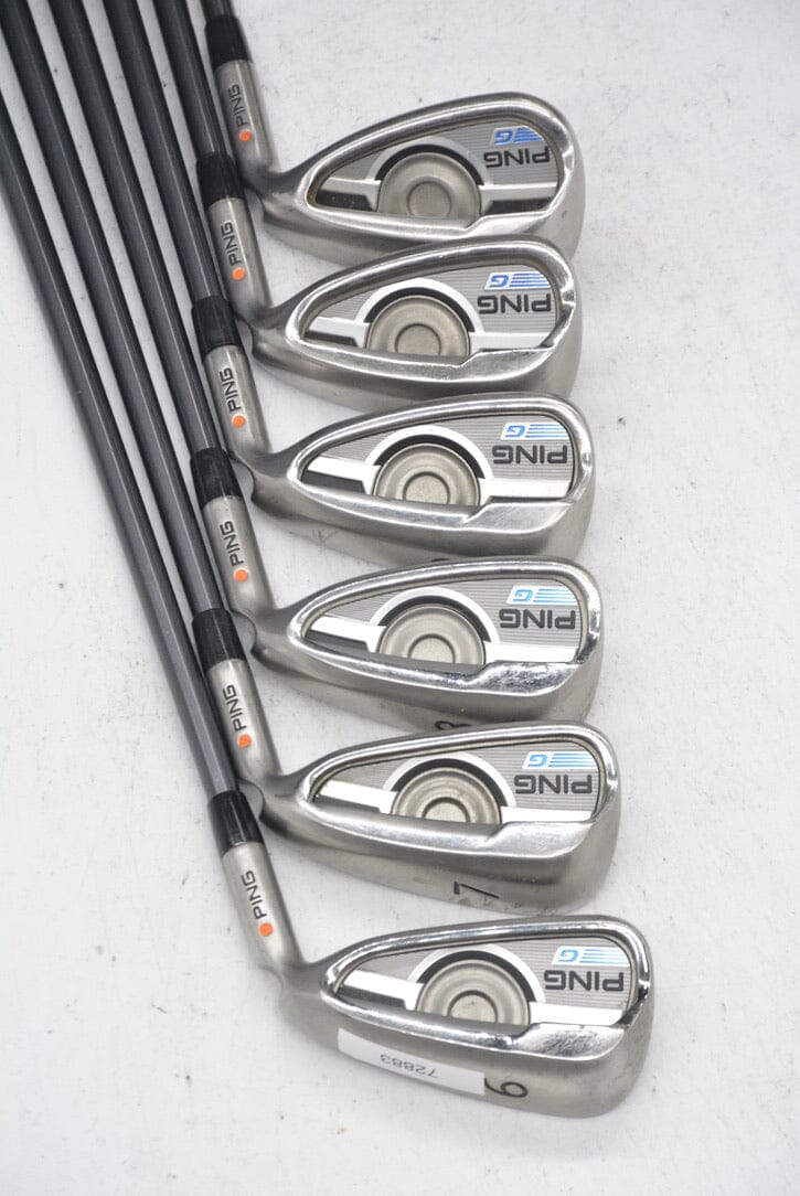 Ping G 6-PW, SW Iron Set SR Flex -1" Golf Clubs GolfRoots 