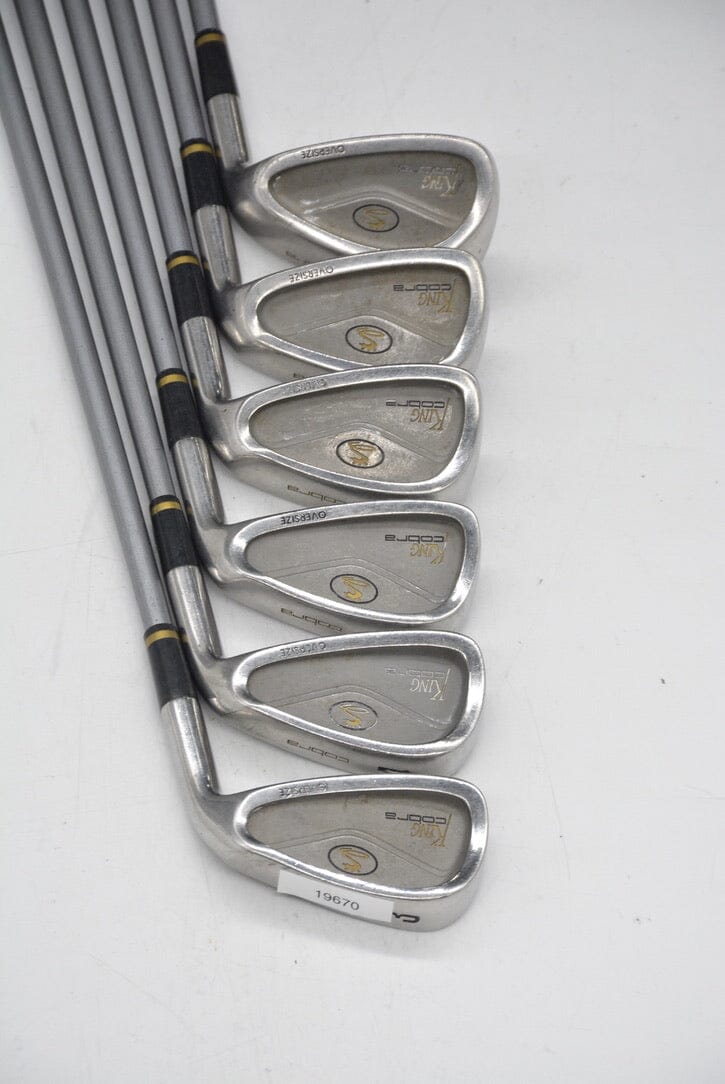Cobra King Cobra Oversize 3-5, 9-SW Iron Set R Flex Golf Clubs GolfRoots 