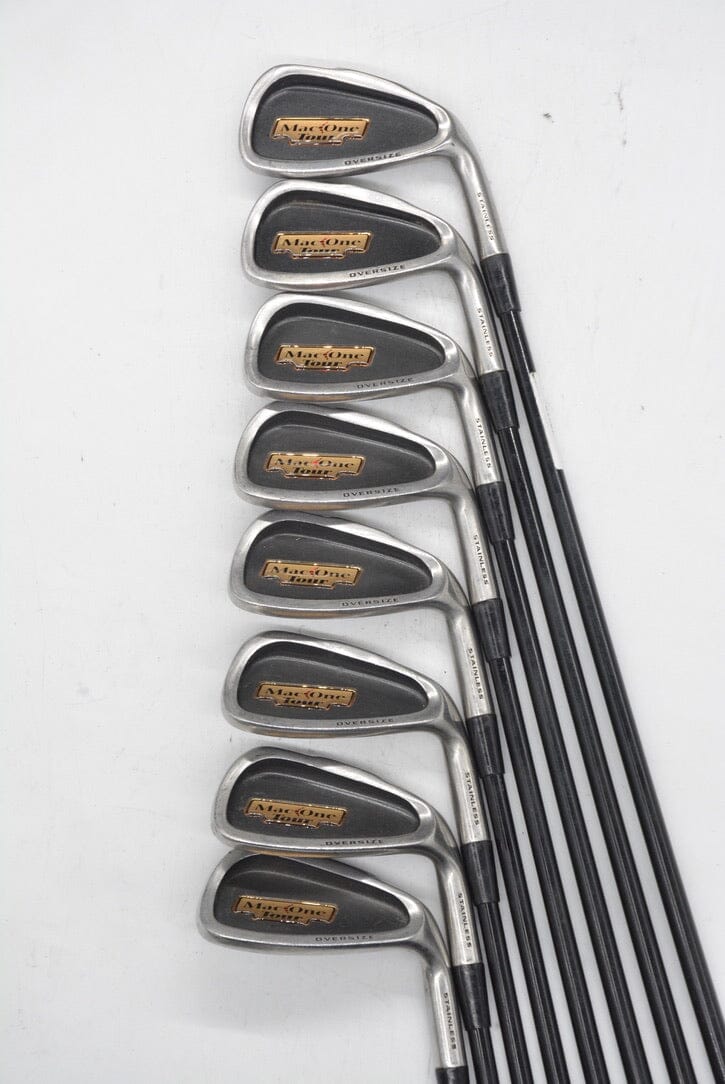 MacGregor Mac One Tour 3-PW Iron Set R Flex -0.25" Golf Clubs GolfRoots 