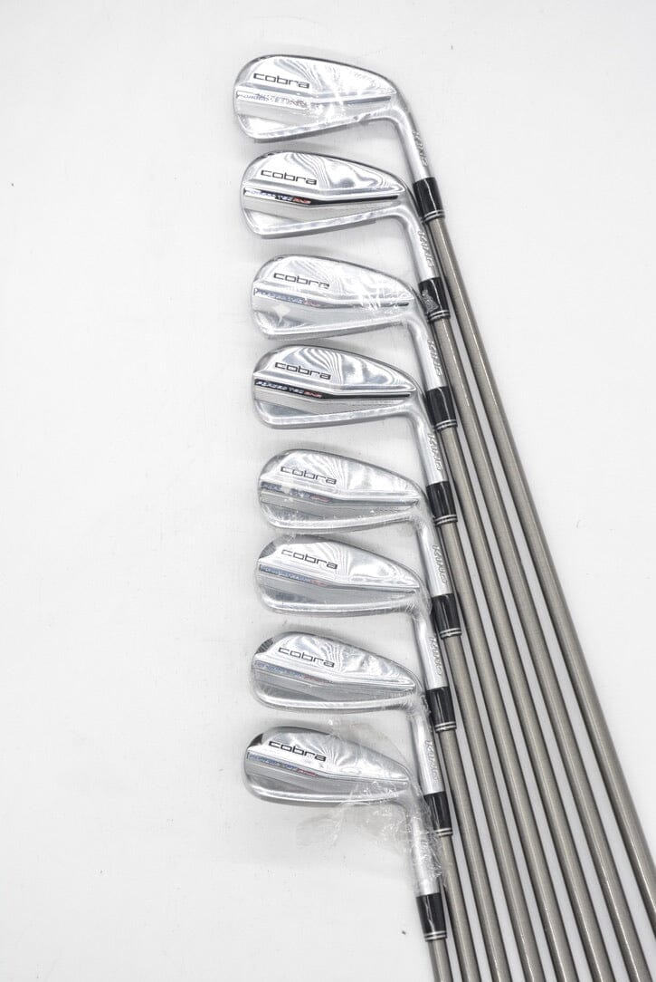 NEW Cobra King Forged Tec One Length 2022 4-AW Iron Set R Flex 38" Golf Clubs GolfRoots 