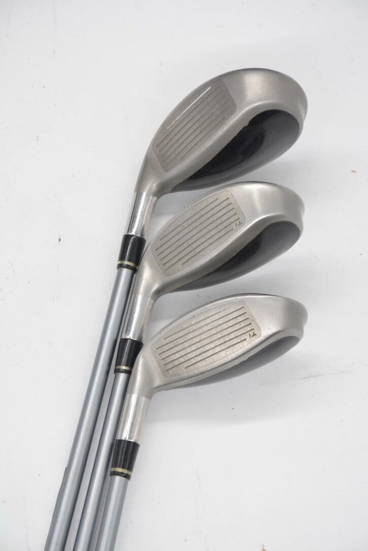 Adams Idea Tech OS 3H, 4H, 5H Hybrid Set S Flex Golf Clubs GolfRoots 