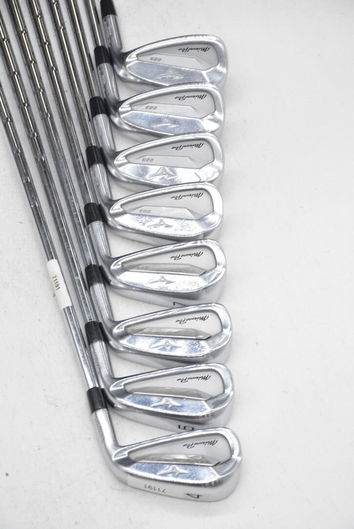 Mizuno Pro 223 4-AW Iron Set X Flex +1" Golf Clubs GolfRoots 