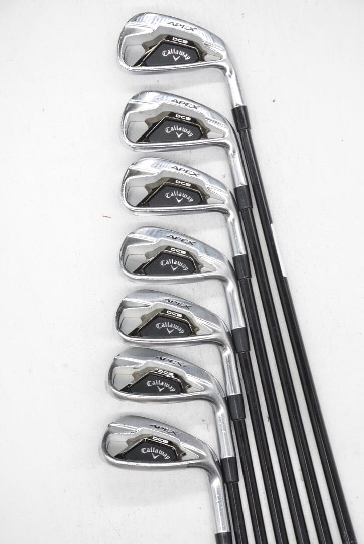 Callaway Apex DCB 5-AW Iron Set R Flex -0.25" Golf Clubs GolfRoots 