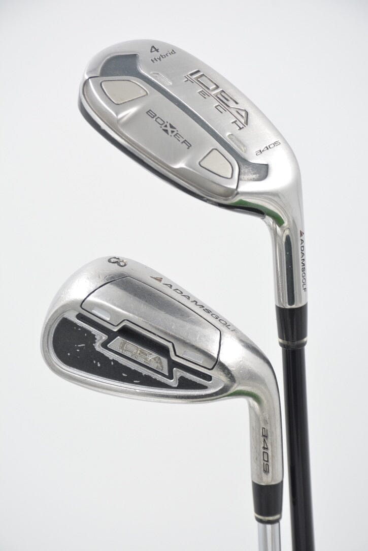 Adams Idea Tech A4Os 3-5H, 6-PW Iron Set R Flex +0.75" Golf Clubs GolfRoots 