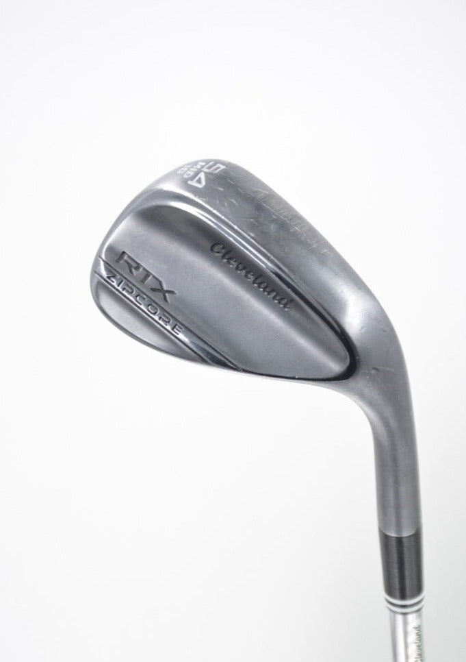 Cleveland Rtx Zipcore Black Satin Mid 54 Degree Wedge Wedge Flex