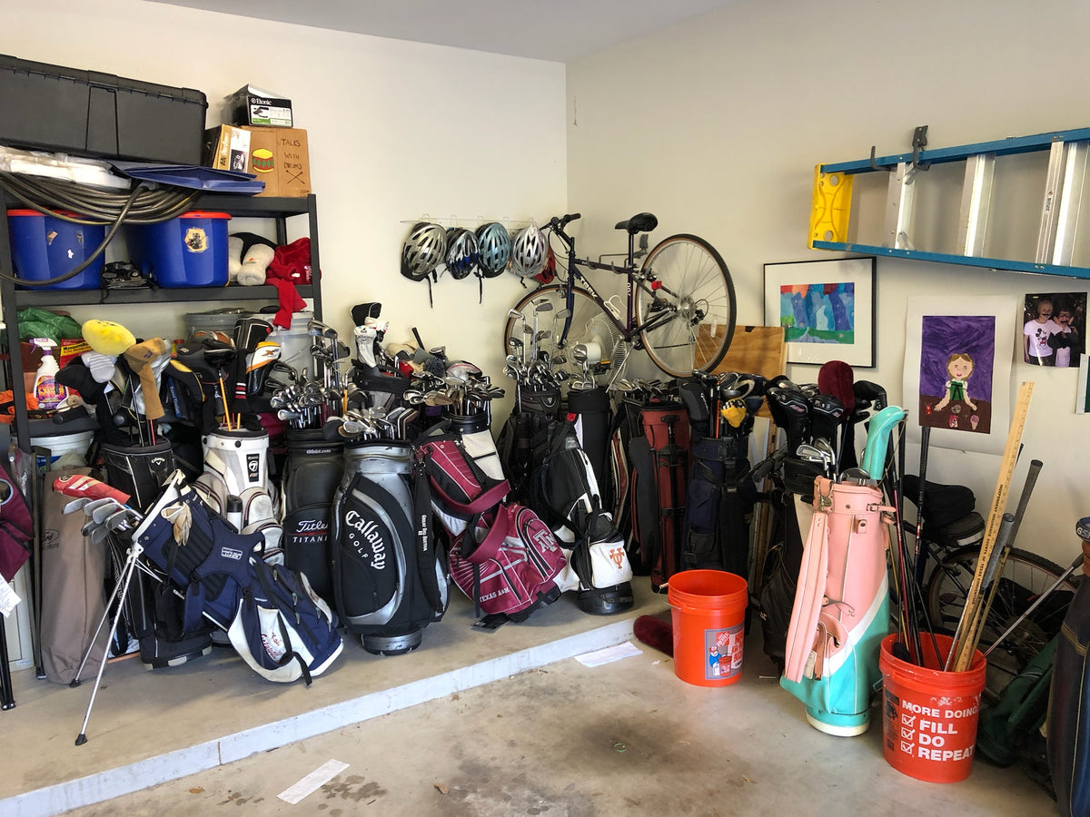 Ben Stromberg's garage, where GolfRoots began