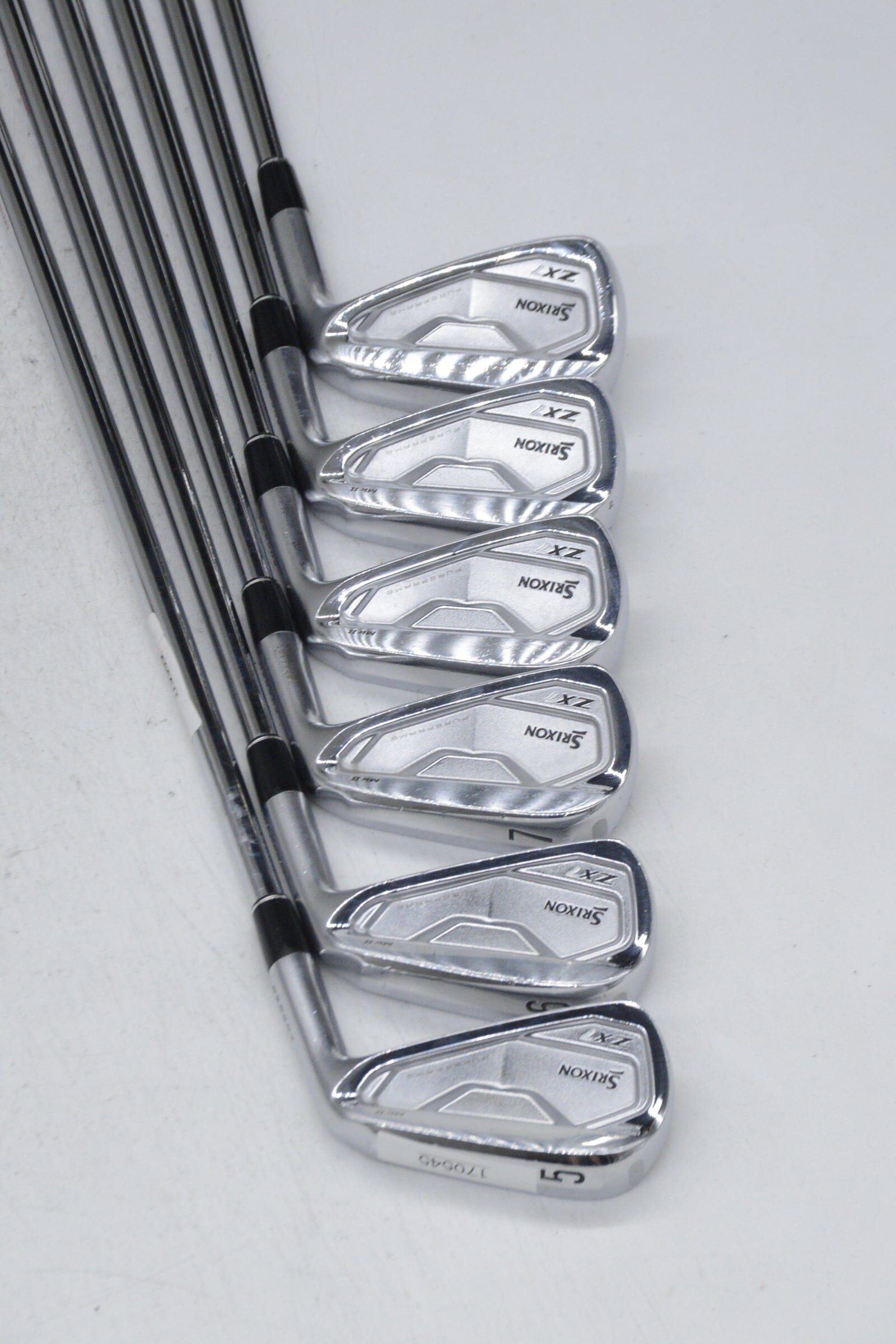 Srixon Zx7 Mk II 5-PW Iron Set S Flex +0.5" Golf Clubs GolfRoots 