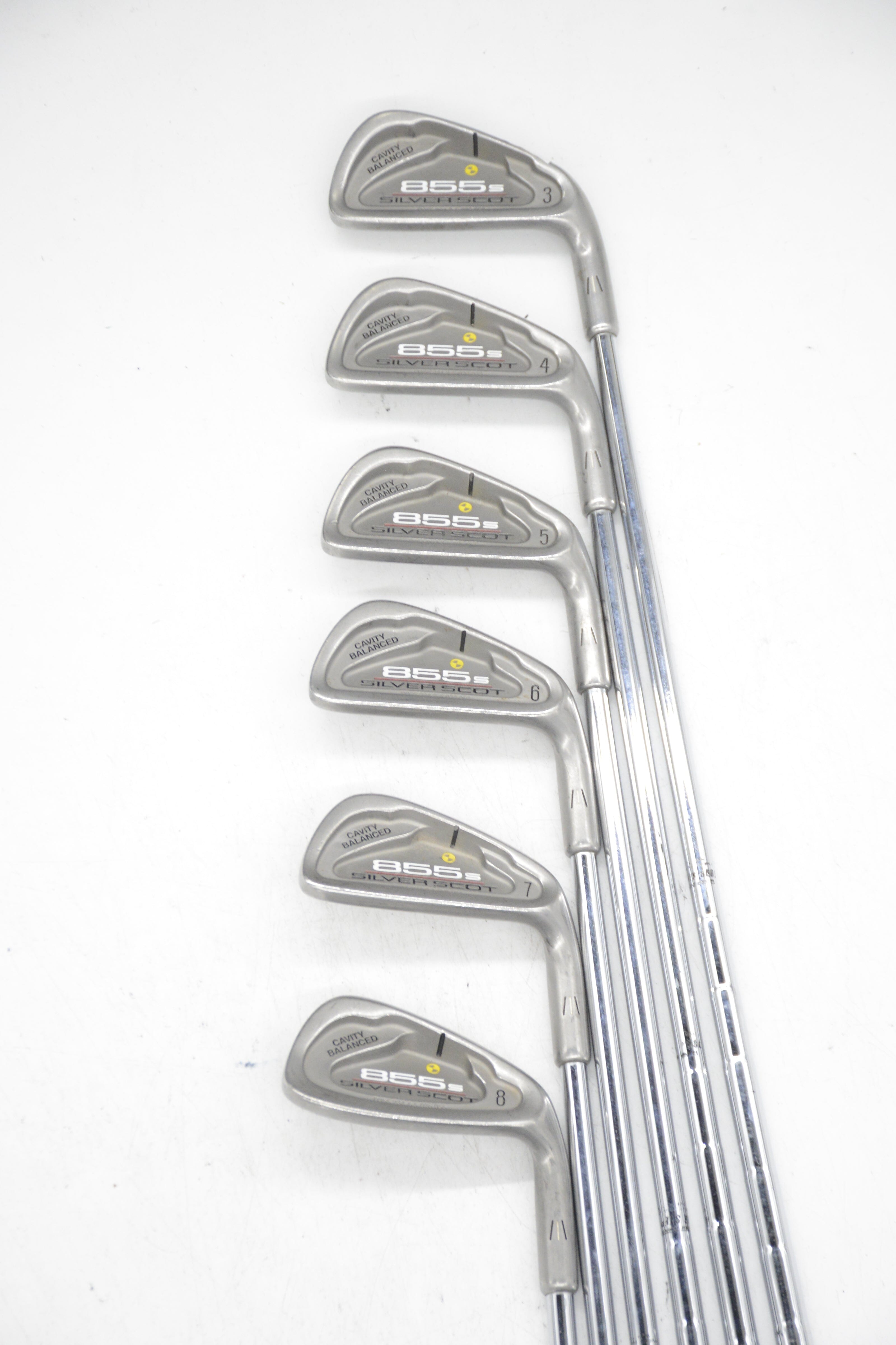 Tommy Armour 845S Silver Scot 3-8 Iron Set S Flex Std Length Golf Clubs GolfRoots 