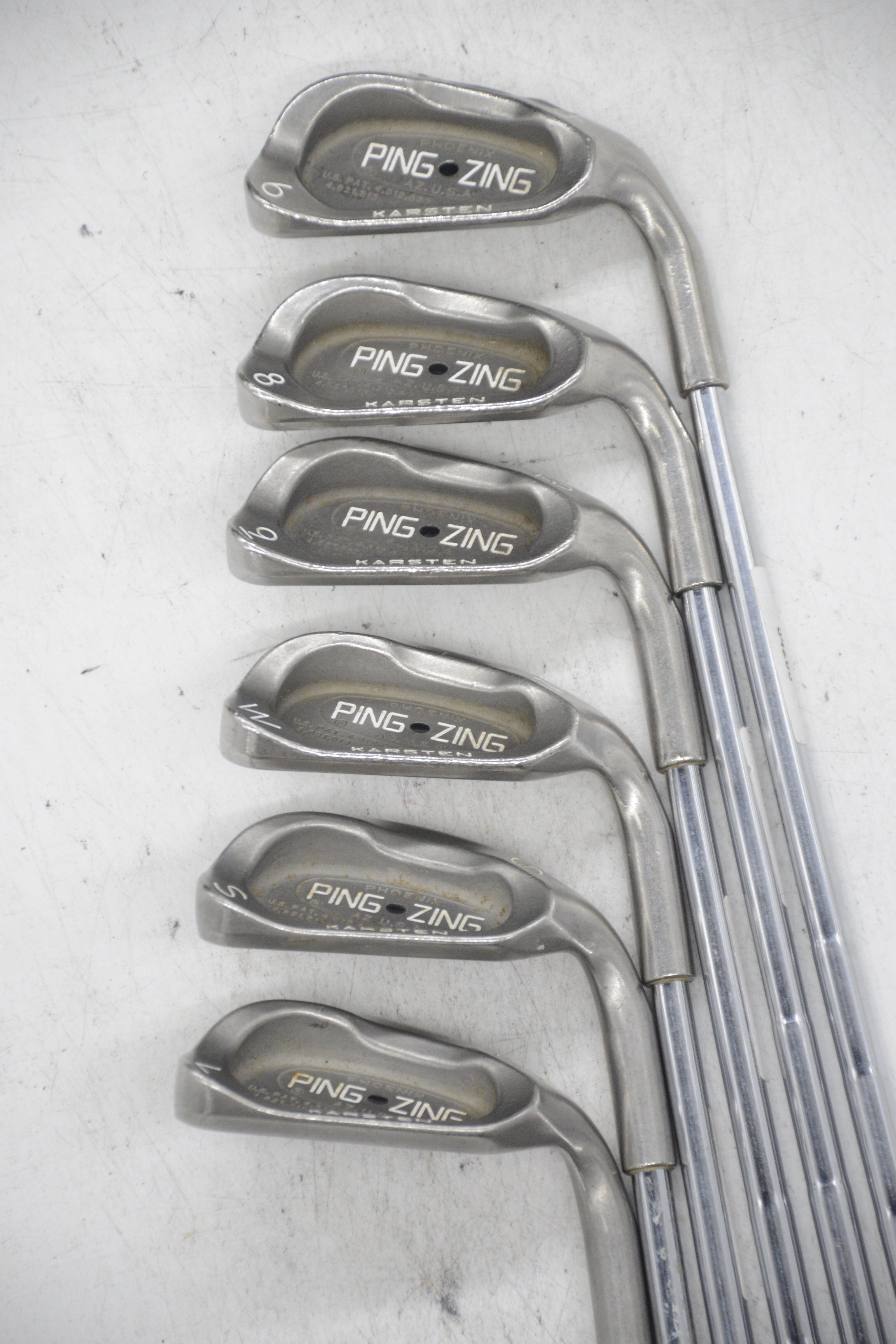 Ping Zing 6, 8-PW, SW, LW Iron Set R Flex Std Length Golf Clubs GolfRoots 