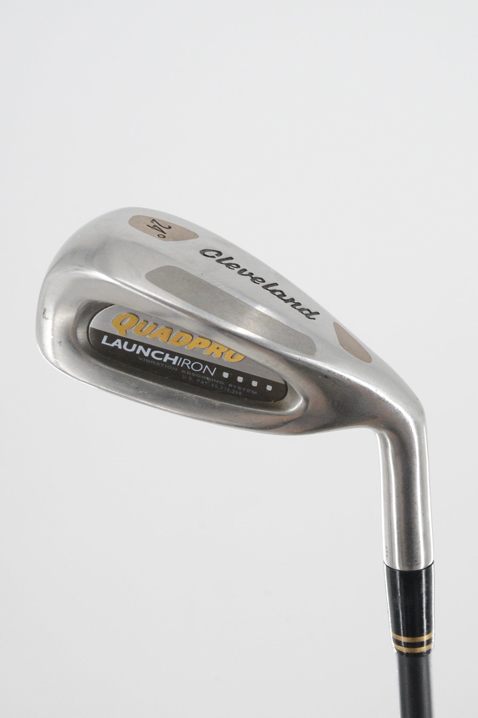 Cleveland Quadpro 24 Degree Driving Iron R Flex 39" Golf Clubs GolfRoots 