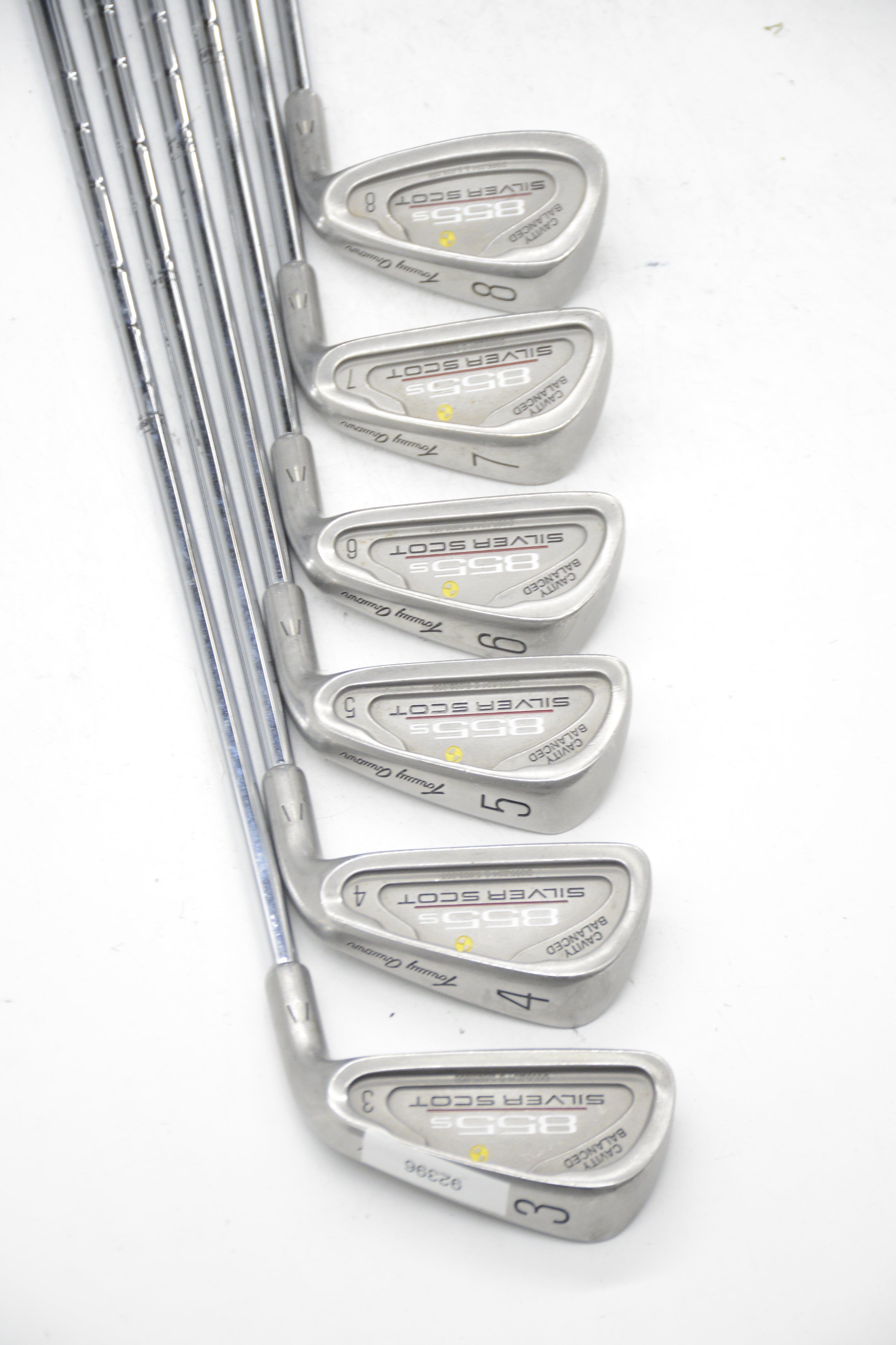 Tommy Armour 845S Silver Scot 3-8 Iron Set S Flex Std Length Golf Clubs GolfRoots 