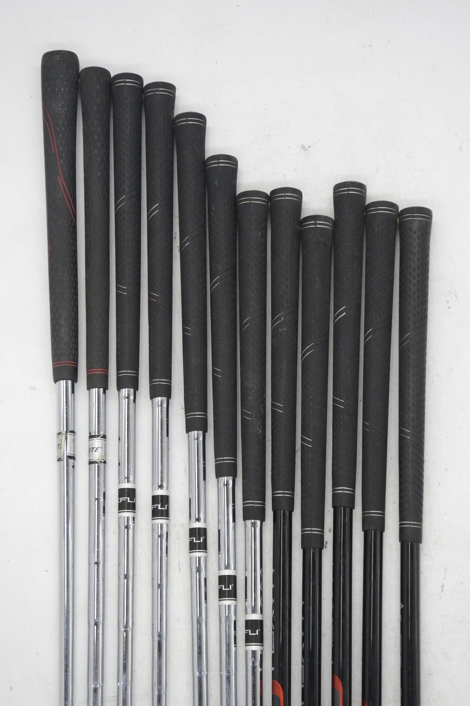 Lefty *Dented* MaxFli Black Max Mixed Full Set S Flex +0.25" Golf Clubs GolfRoots 