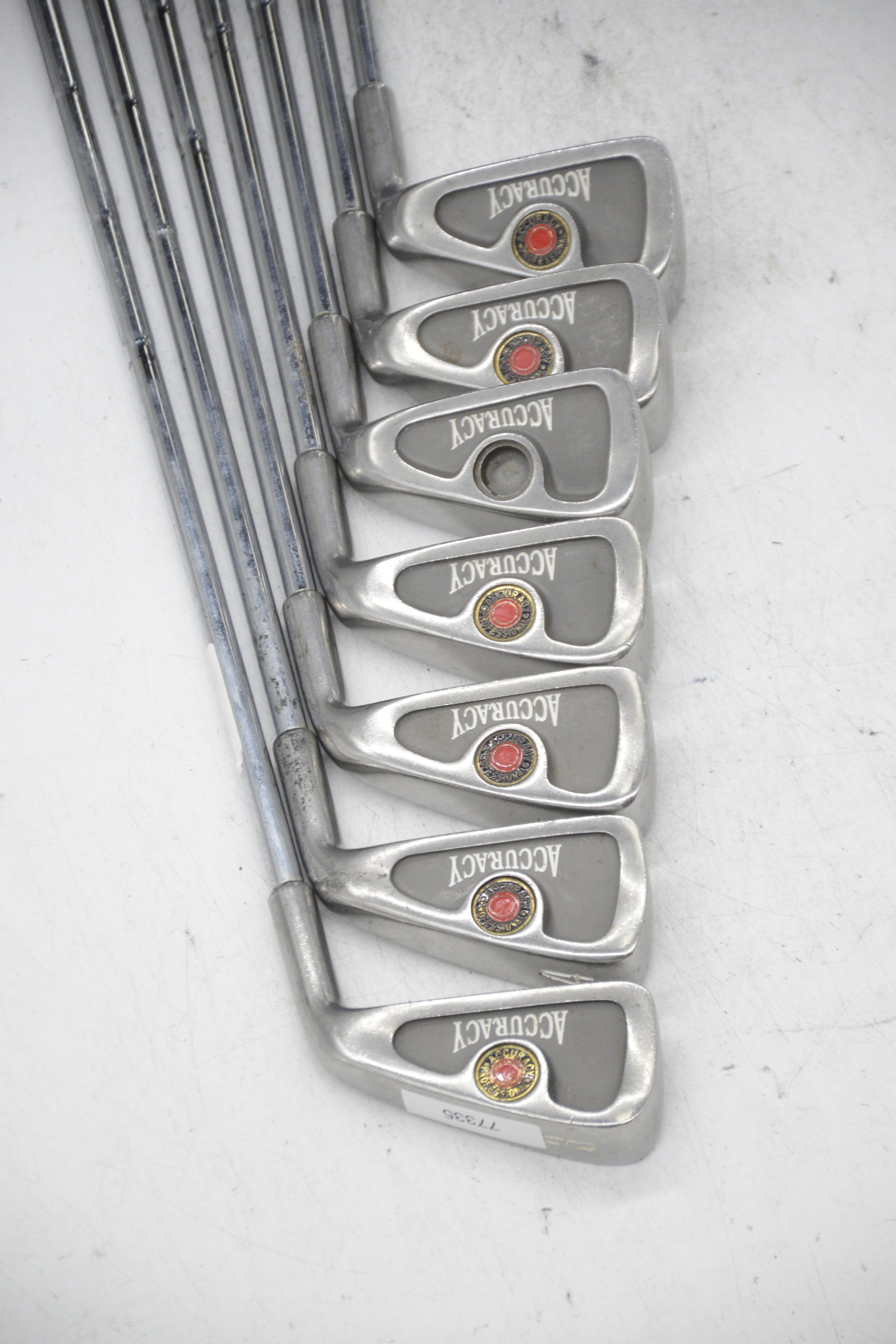 Accuracy Red Dot 3-6, 8-PW Iron Set S Flex -0.5" Golf Clubs GolfRoots 