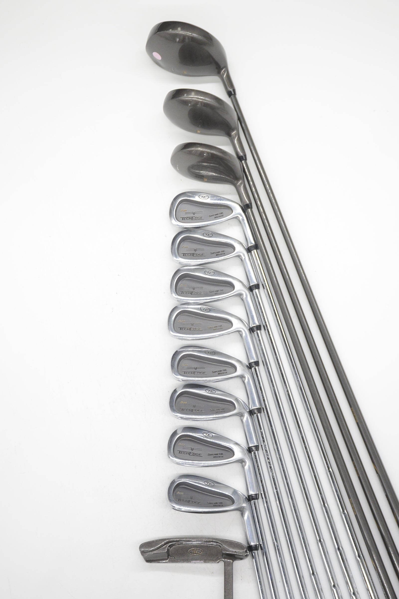 *Dented* TechEdge Z-325 Mixed Full Set R Flex -0.75" Golf Clubs GolfRoots 