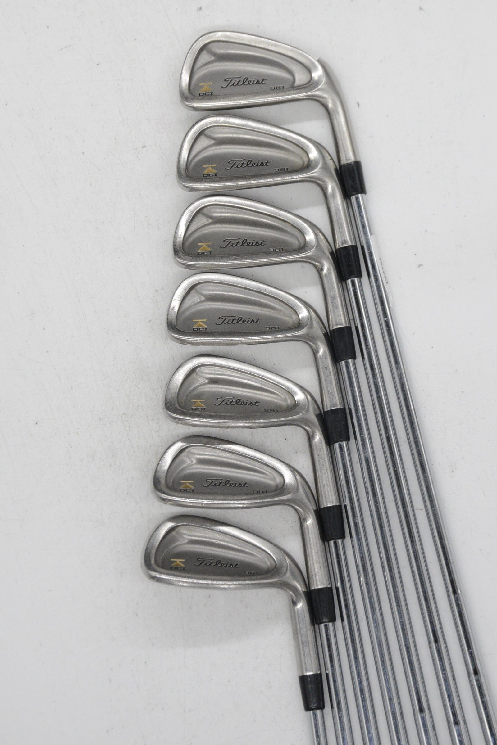 Titleist DCI 981 3, 5-PW Iron Set S Flex Std Length Golf Clubs GolfRoots 