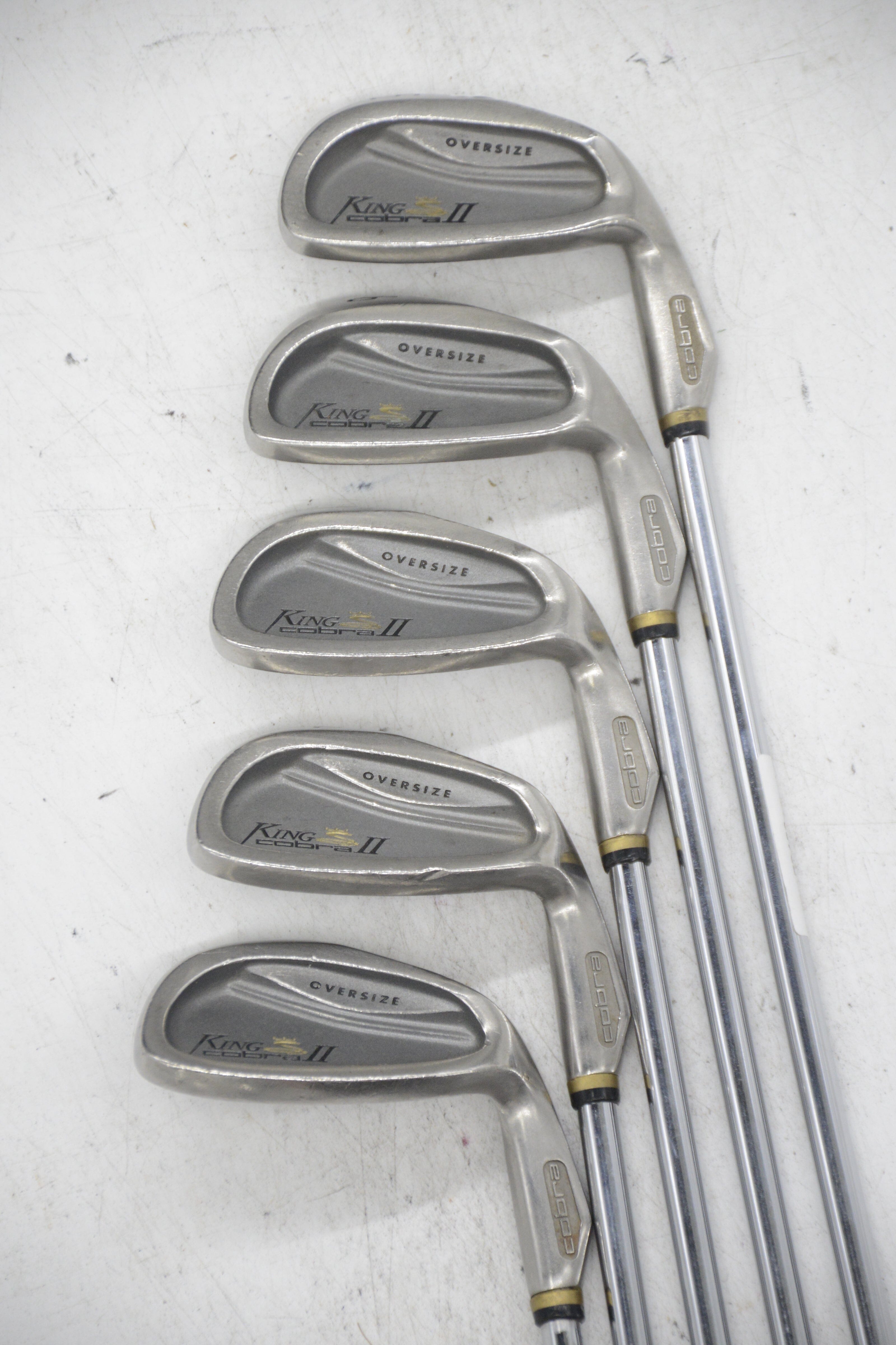 Cobra King Cobra 2 Oversize 5-6, 8-PW Iron Set R Flex +0.75" Golf Clubs GolfRoots 