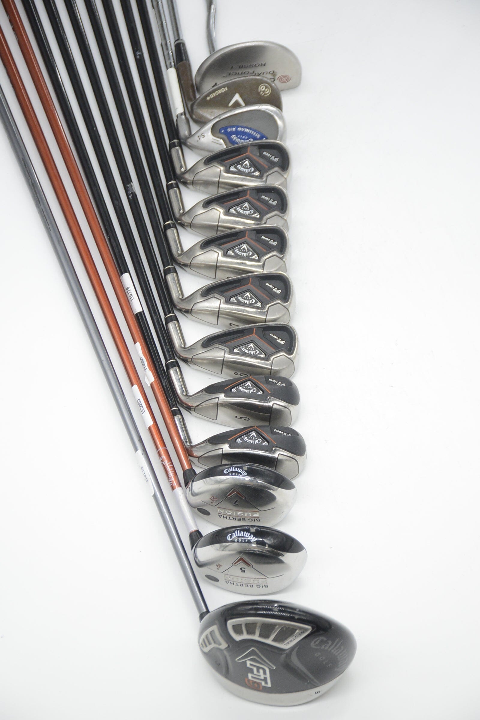 Callaway Ft I-Brid Mixed Full Set R Flex -0.5" Golf Clubs GolfRoots 