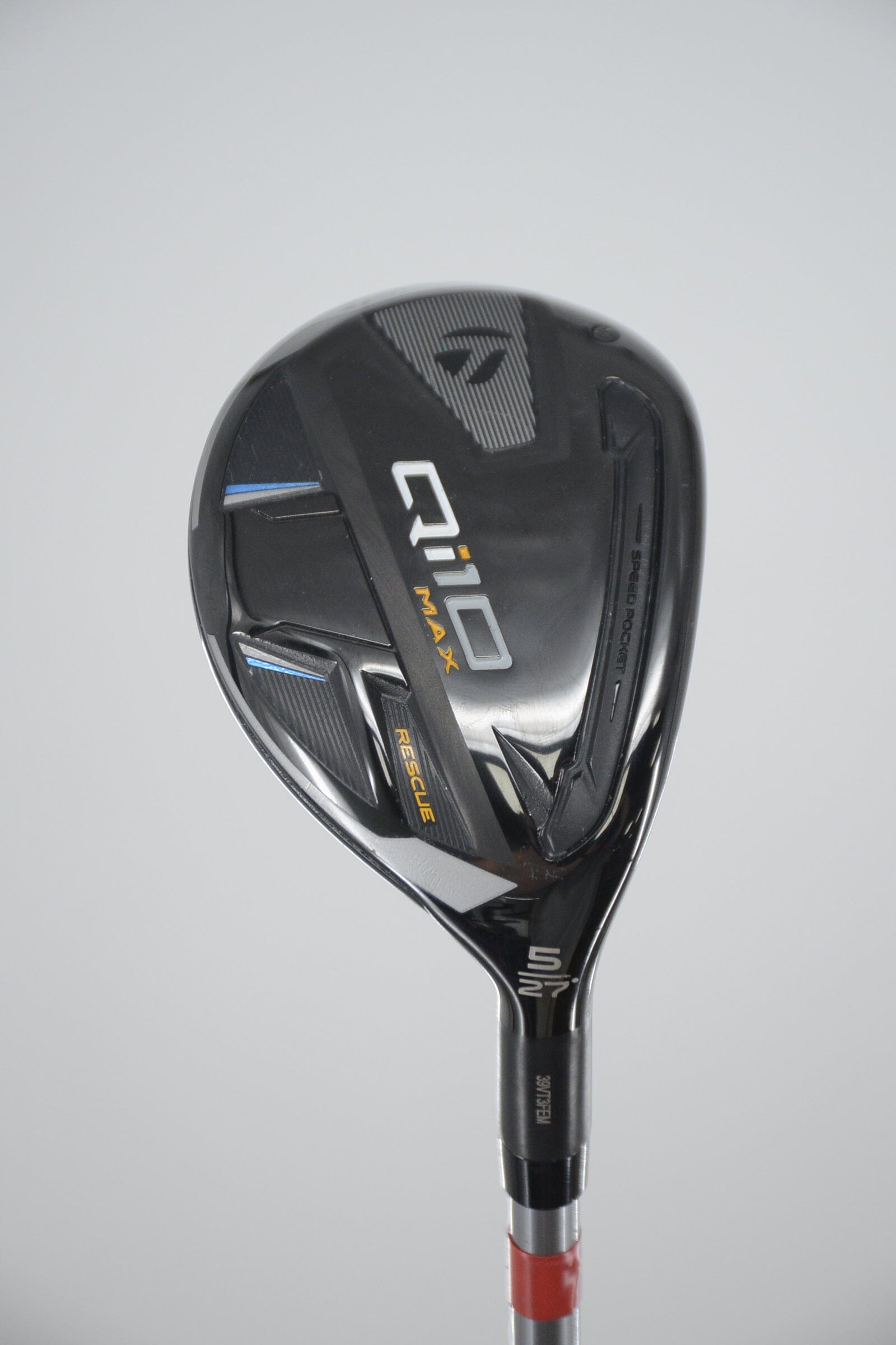 TaylorMade Qi10 Max Rescue 5 Hybrid SR Flex 39.5" Golf Clubs GolfRoots 