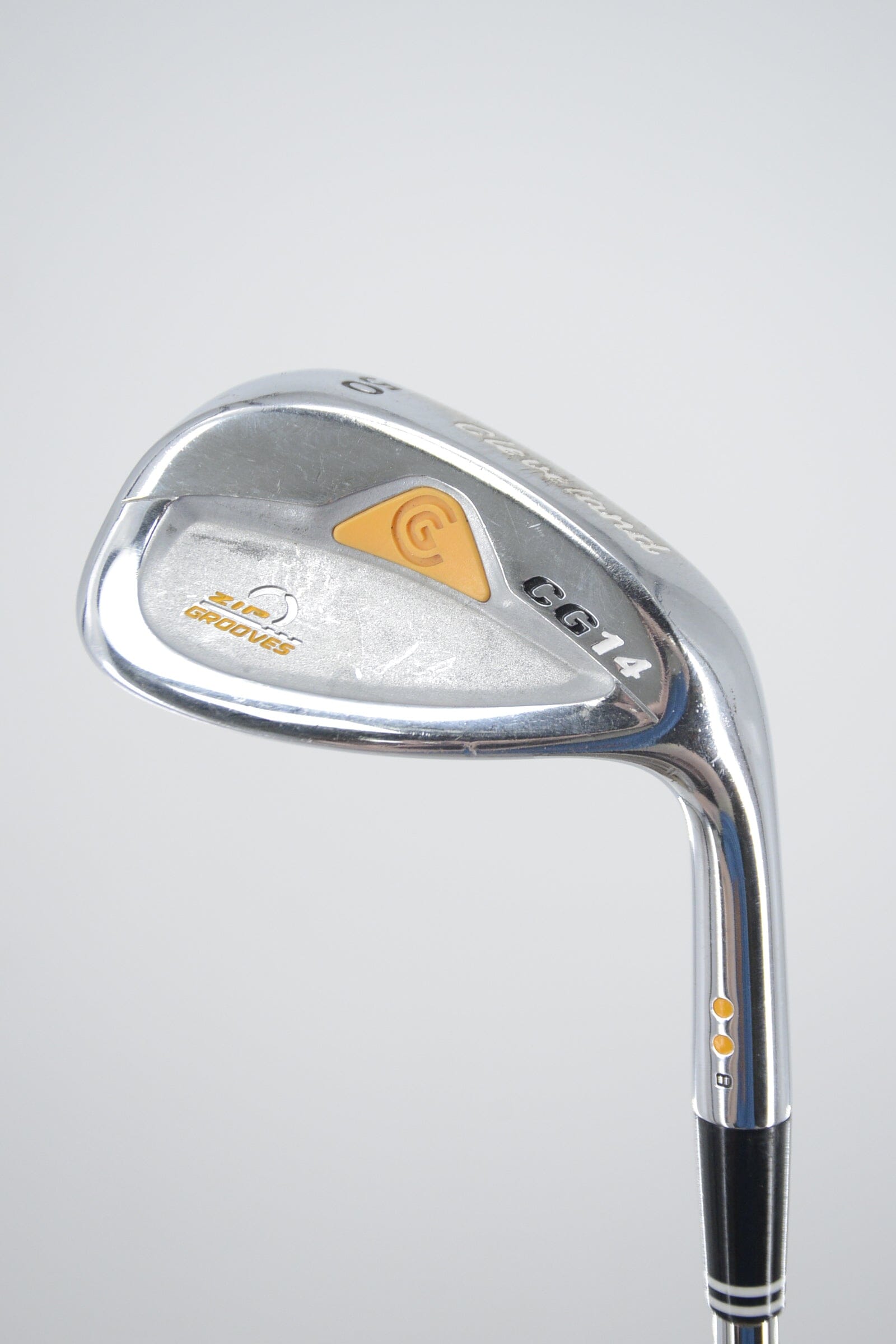 Cleveland CG14 Chrome 50 Degree Wedge S Flex 35.5" Golf Clubs GolfRoots 