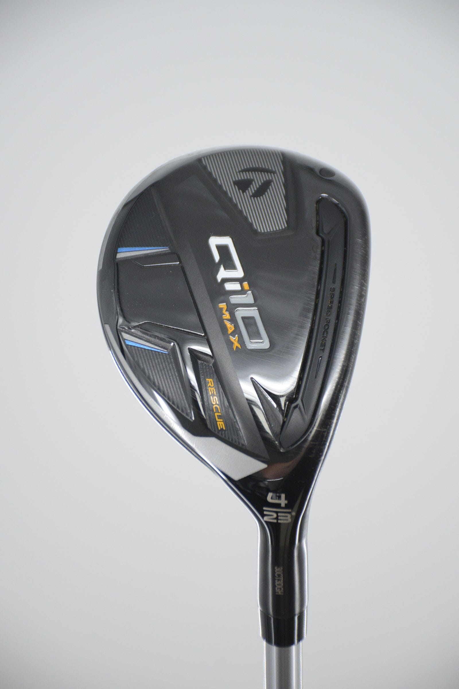 TaylorMade Qi10 Max Rescue 4 Hybrid R Flex 39.75" Golf Clubs GolfRoots 