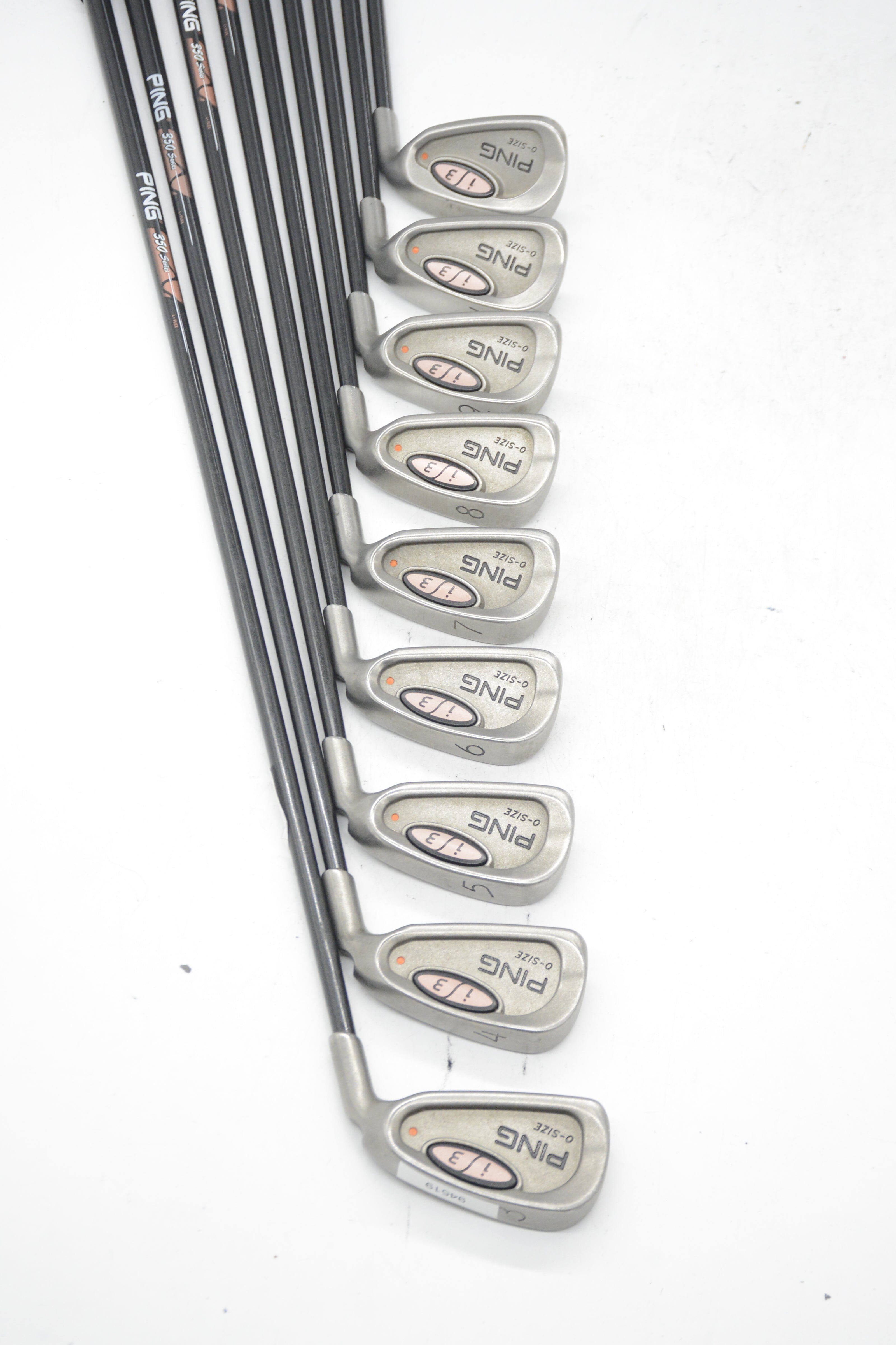 Women's Ping I3 O-Size 3-PW, SW Iron Set W Flex Std Length Golf Clubs GolfRoots 