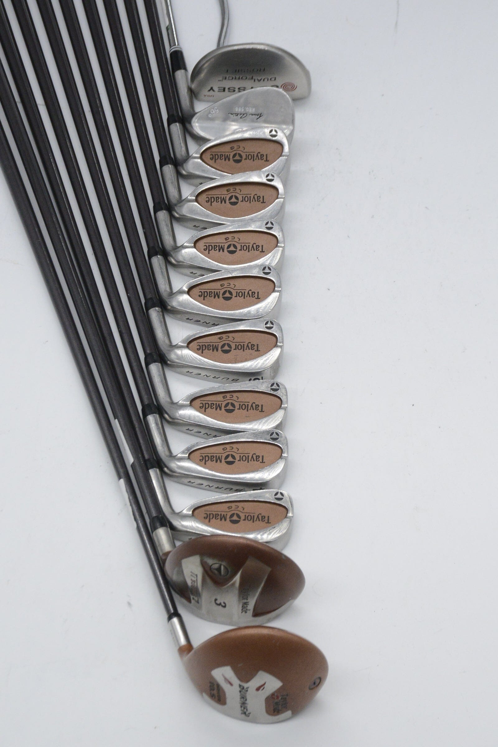 TaylorMade Burner LCG Mixed Full Set S Flex Std Length Golf Clubs GolfRoots 