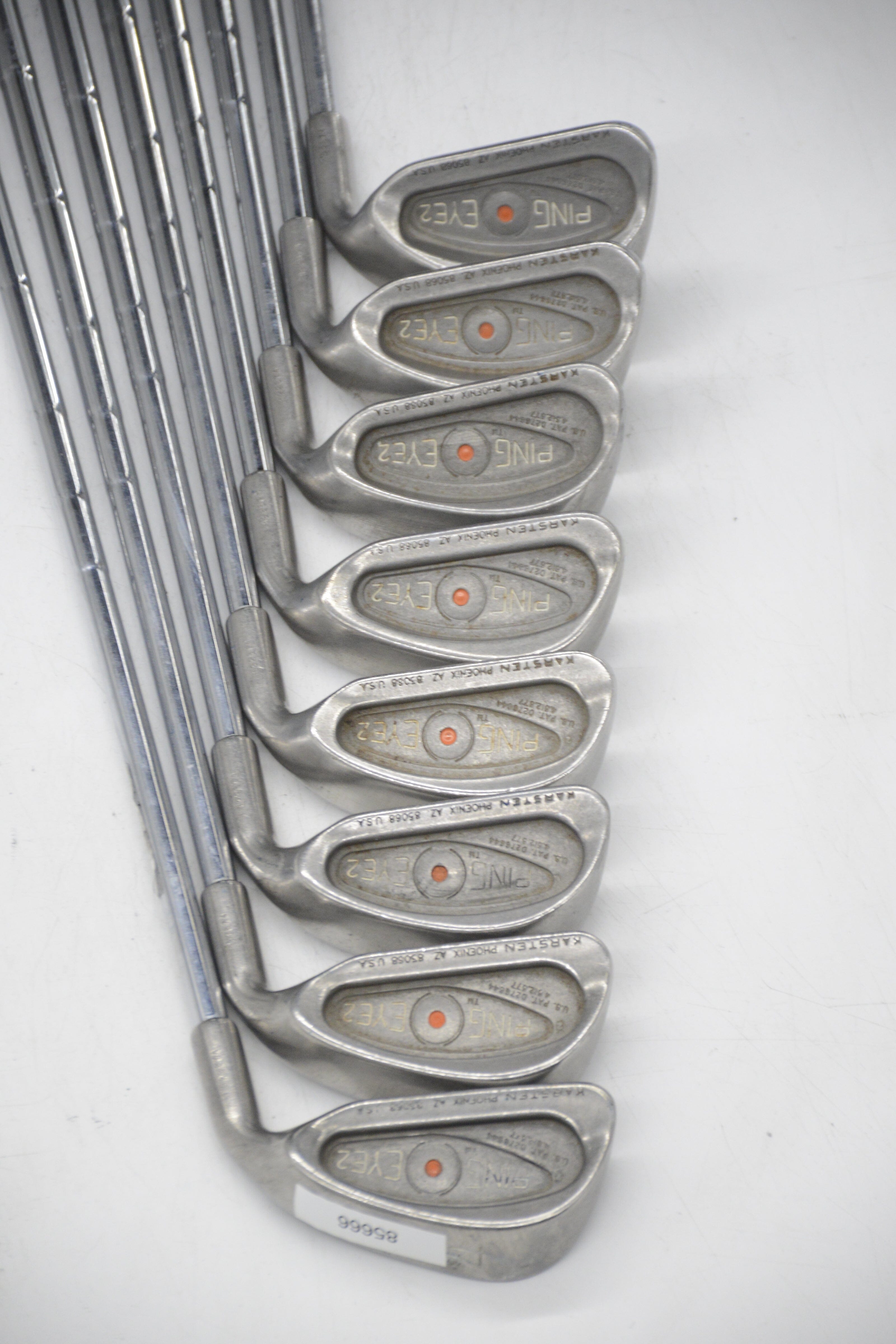 Ping Eye 2 4-PW, SW Iron Set R Flex -0.5" Golf Clubs GolfRoots 