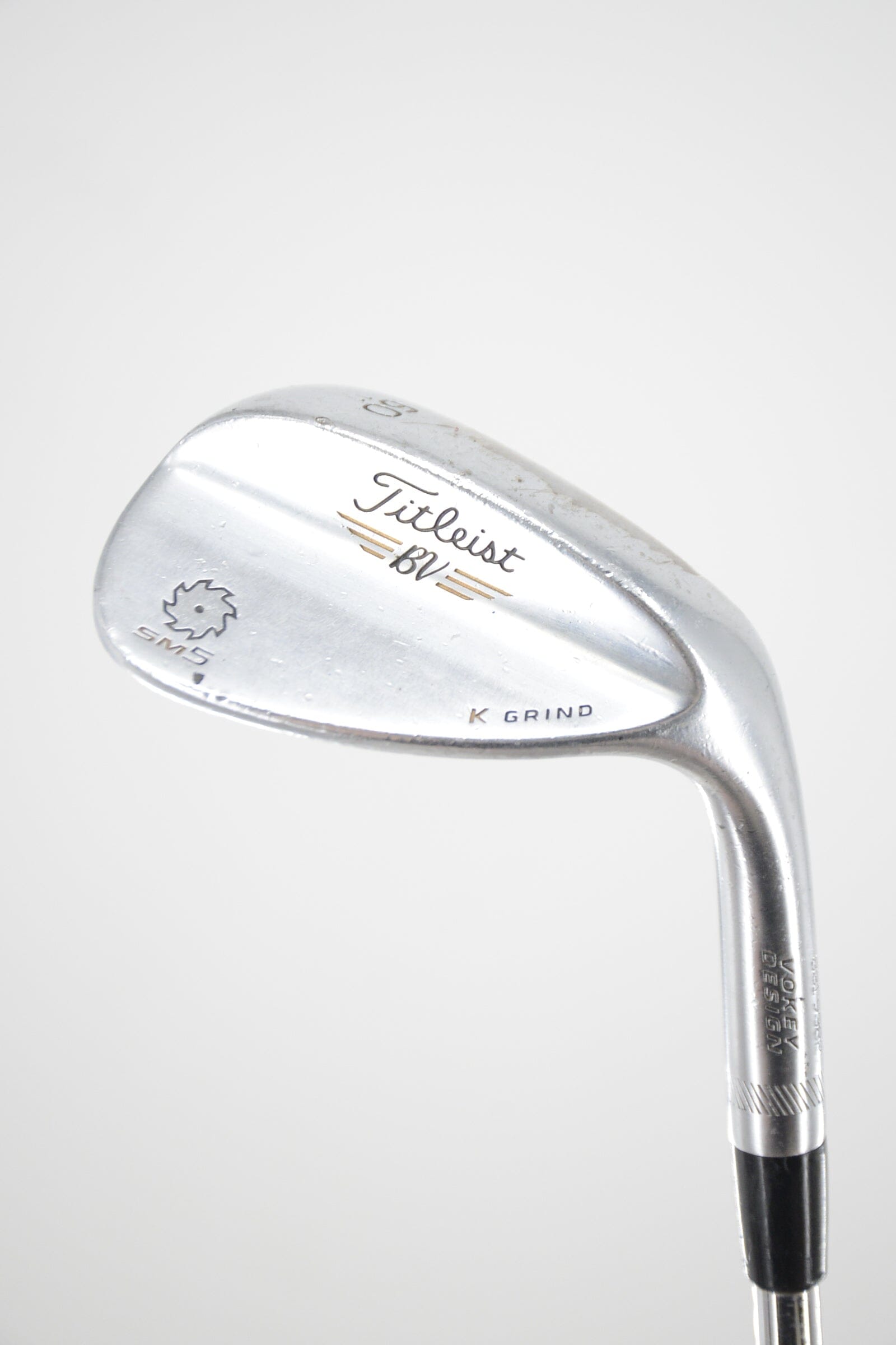 Titleist Vokey SM5 Tour Chrome 60 Degree Wedge Wedge Flex 34.75" Golf Clubs GolfRoots 