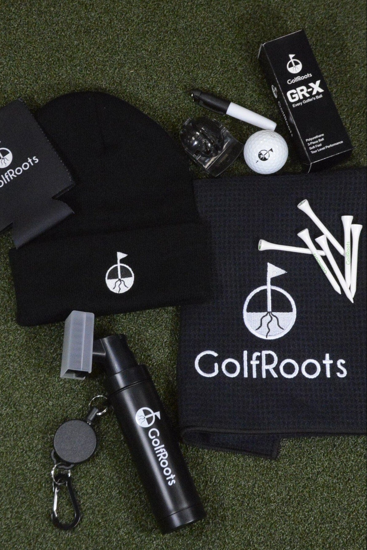 The Complete Course Pack (Brush, Towel, Balls,...) Golf Clubs GolfRoots 