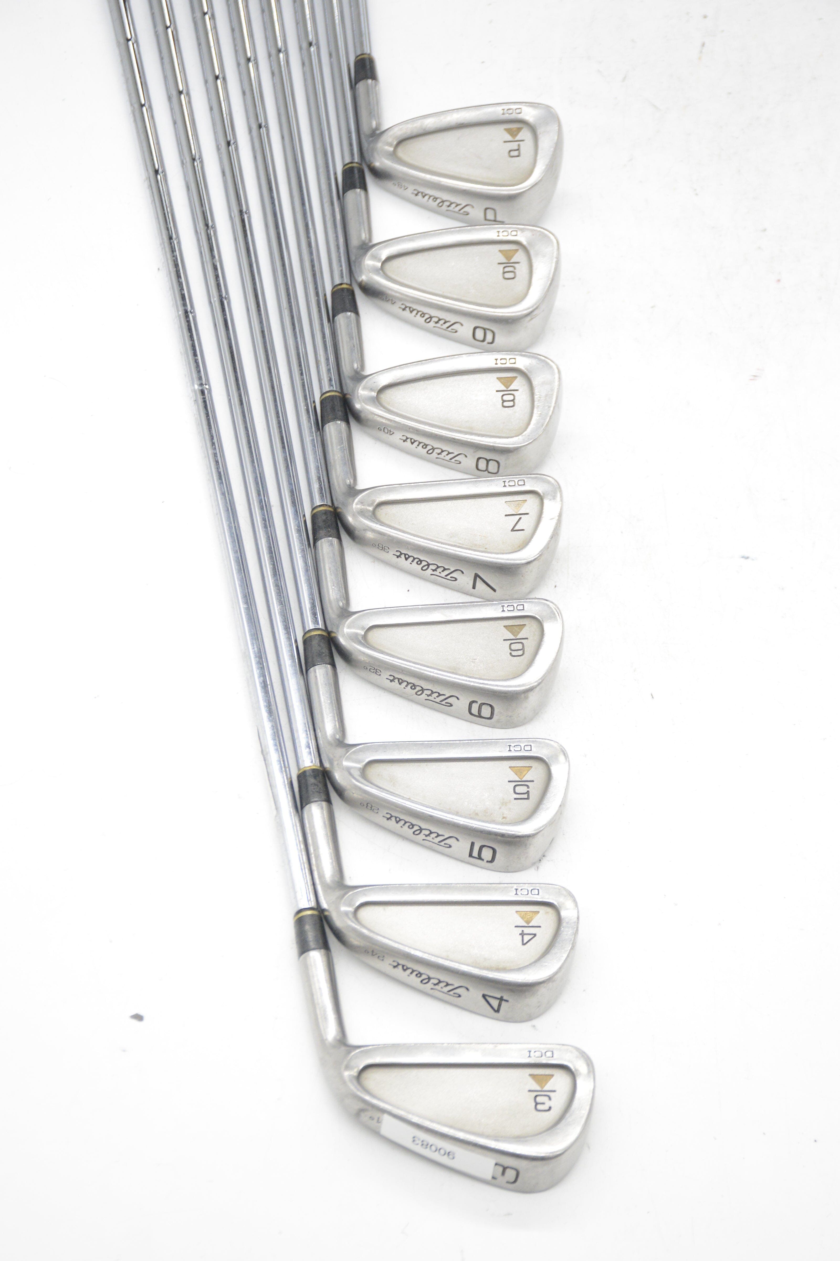 Titleist DCI Gold 3-PW Iron Set R Flex -0.25" Golf Clubs GolfRoots 