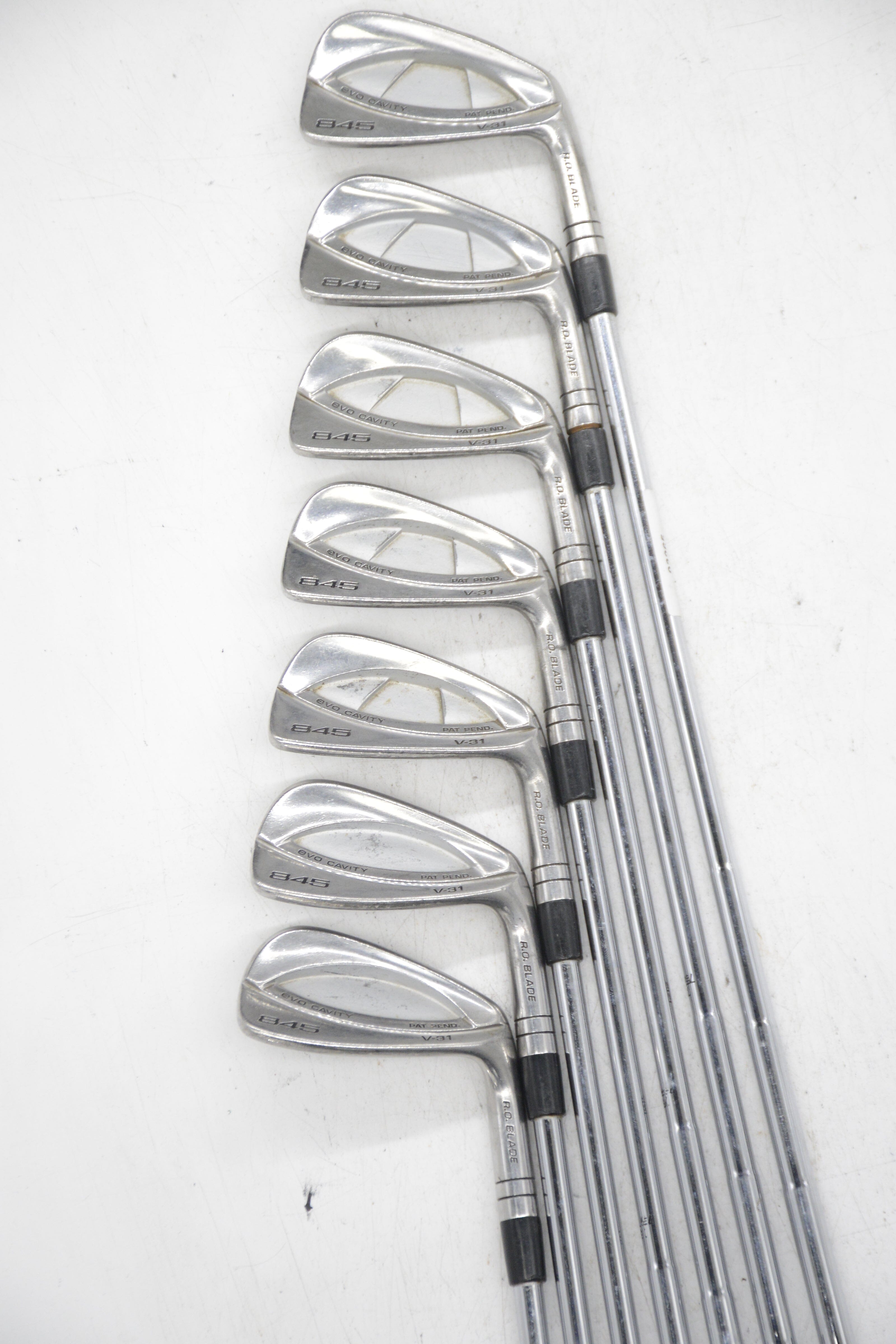 Tommy Armour 845 Evo V-31 3-9 Iron Set R Flex -0.25" Golf Clubs GolfRoots 