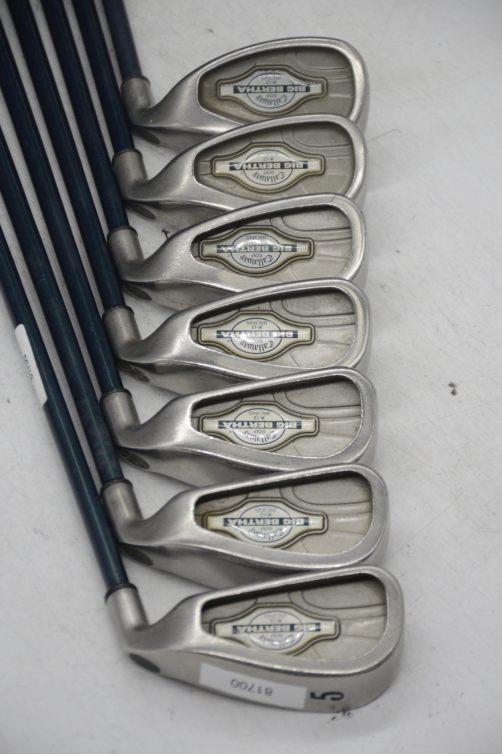 Women's Callaway Big Bertha X-12 5-SW Iron Set W Flex -0.5" Golf Clubs GolfRoots 